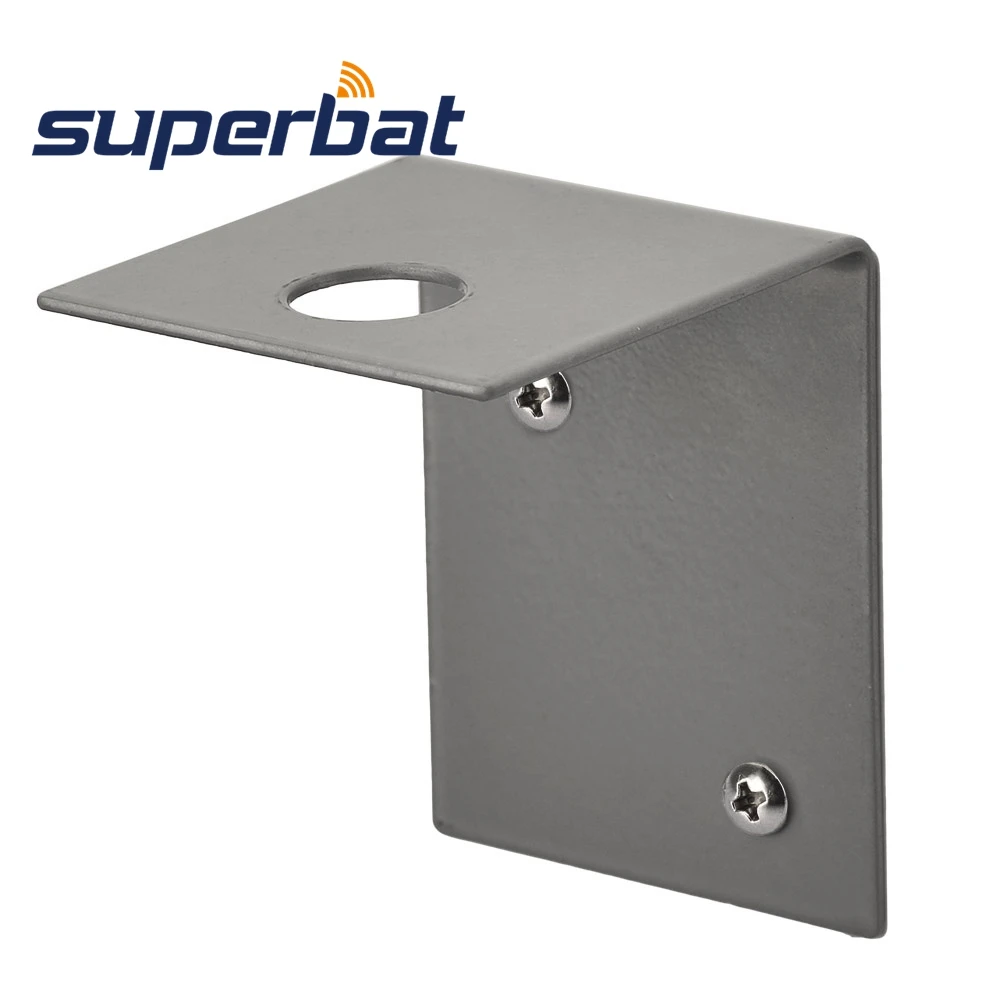Stainless Steel Antenna Mounting Base Through Hole L Bracket