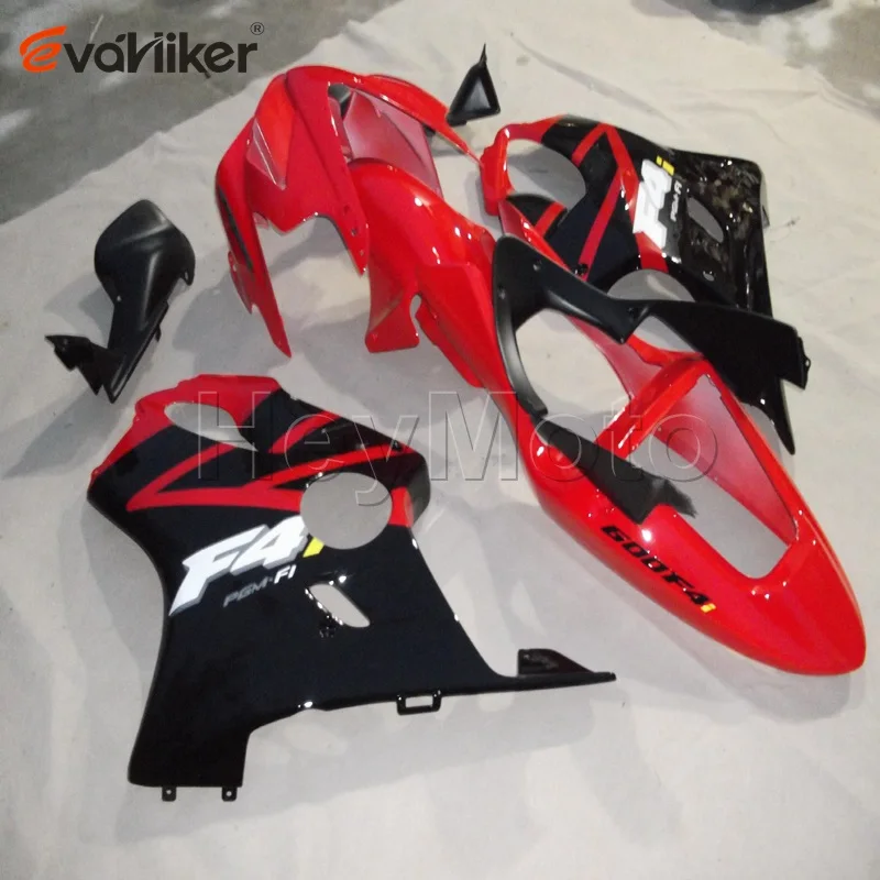 Пользовательские ABS обтекатель для CBR600F4i 2001-2003 CBR 600F4i 01 02 03 мотоциклетные панели+ литьевая форма красное пламя+ серебро