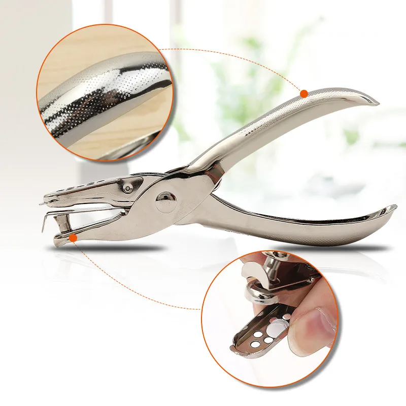 Scrapbooking Plier Hole Craft Sheet Punch School Puncher Circle Card Shape Paper Office Statinery Cardmaking Handicraft Tool Cut