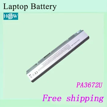

Hot sales Grey+Silver laptop Battery for TOSHIBA PA3672U-1BRS Satellite E105 Satellite E105-S1402 free shipping