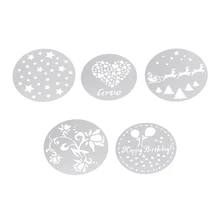 5 шт. Торт Формы Фондант Печенье Мука Сахар Торт Cutter Формы для украшения торта набор инструментов