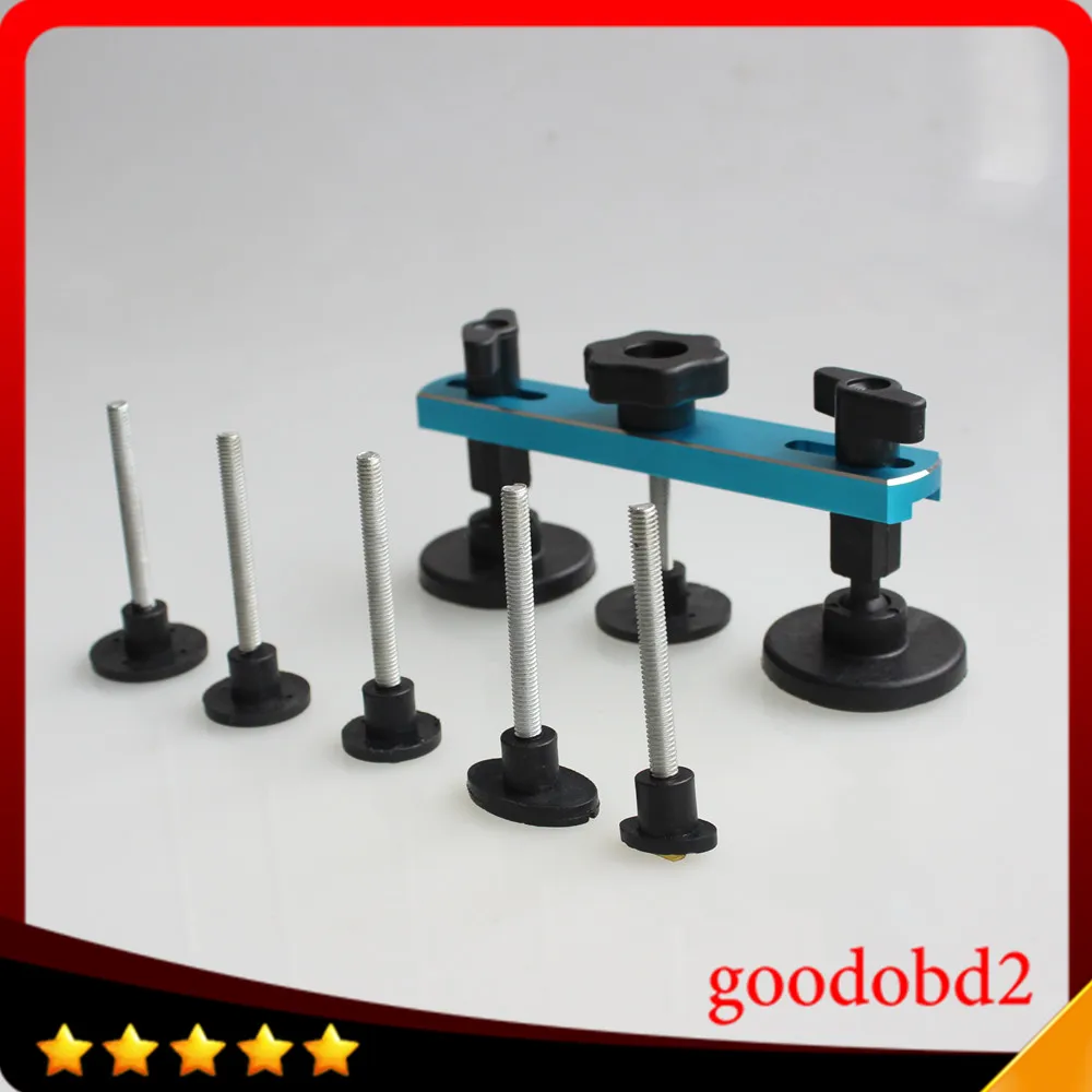 

Car Auto Repair Dent Removal PDR Tools Adjustable Bridge Puller with 6x tabs Paintless Remover Bridge blue Hand Tool Ferramenta