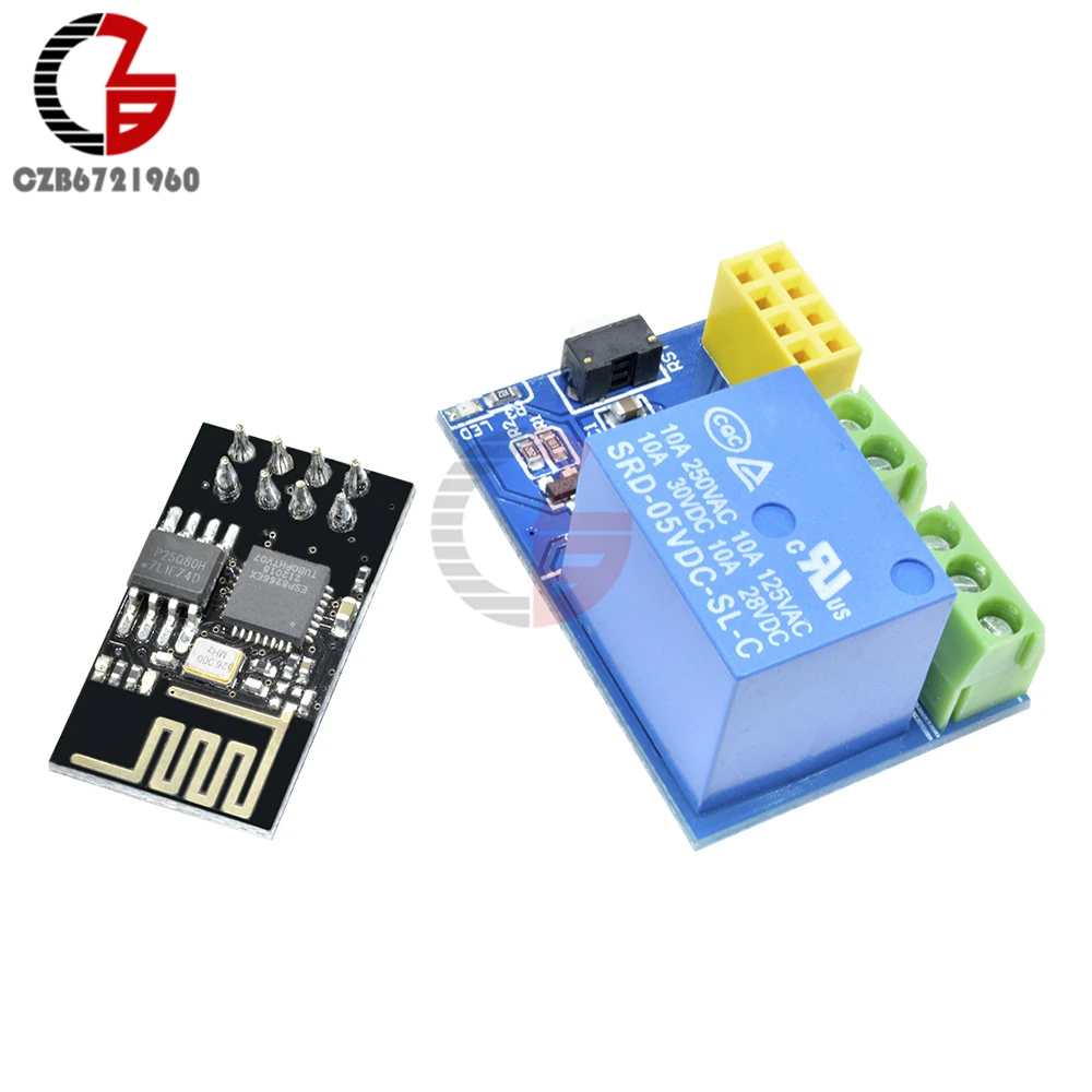 Релейный модуль ESP8266 5 В беспроводной с дистанционным управлением через