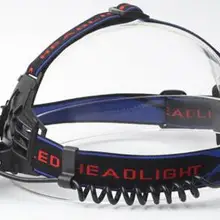 Двойные головки T6 крепкий налобный фонарь(18650 Батарея не входят в комплект поставки) большой дальности высокомощный охотничий налобный фонарь