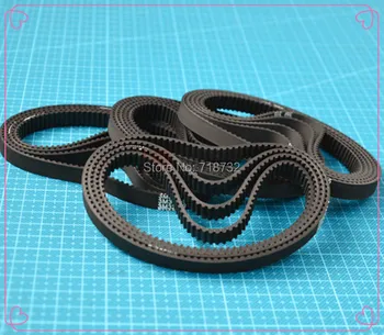 

156-GT3-6 round timing bel 156mm length GT3 6mm width 5pcs free shipping