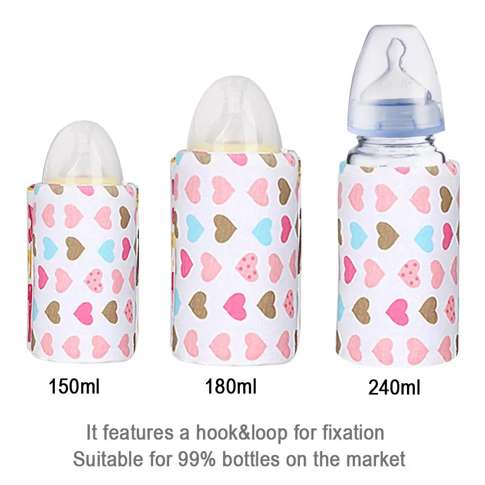 

2018 New Baby Feeding Bottle Warm Insulation Bag USB Constant Temperature Bottle Warmer Portable Baby Feeding Bottle Bag
