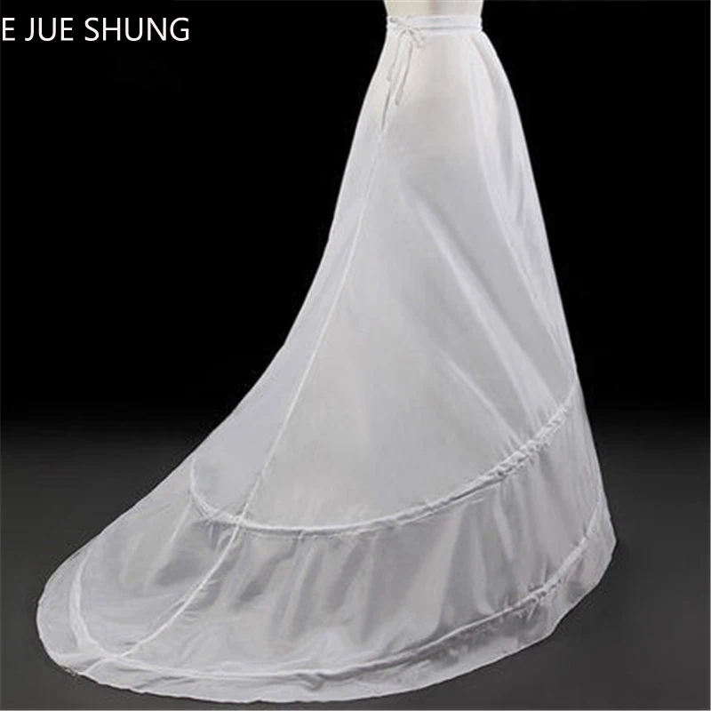 NIXUANYUAN-Branco-Da-Sereia-An-guas-Para-Vestidos-De-Noiva-2018-Mulheres-Jupon-Crinolina-underskirt-sottogonna
