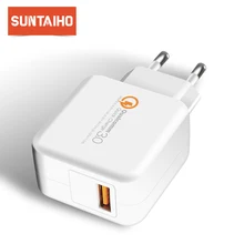 Suntaiho QC 3.0 USB Phone Charger for iPhone/Samsung/Xiaomi US USB Charger Travel Wall Quick Charger Adapter Phone Charger Suntaiho QC 3.0 USB Phone Charger for iPhone/Samsung/Xiaomi US USB Charger Travel Wall Quick Charger Adapter Phone Charger