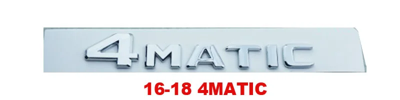 Эмблема 17 18 4matic + TURBO BITURBO E63S E43 E53 для Mercedes Benz AMG Styling|Наклейки на автомобиль| |