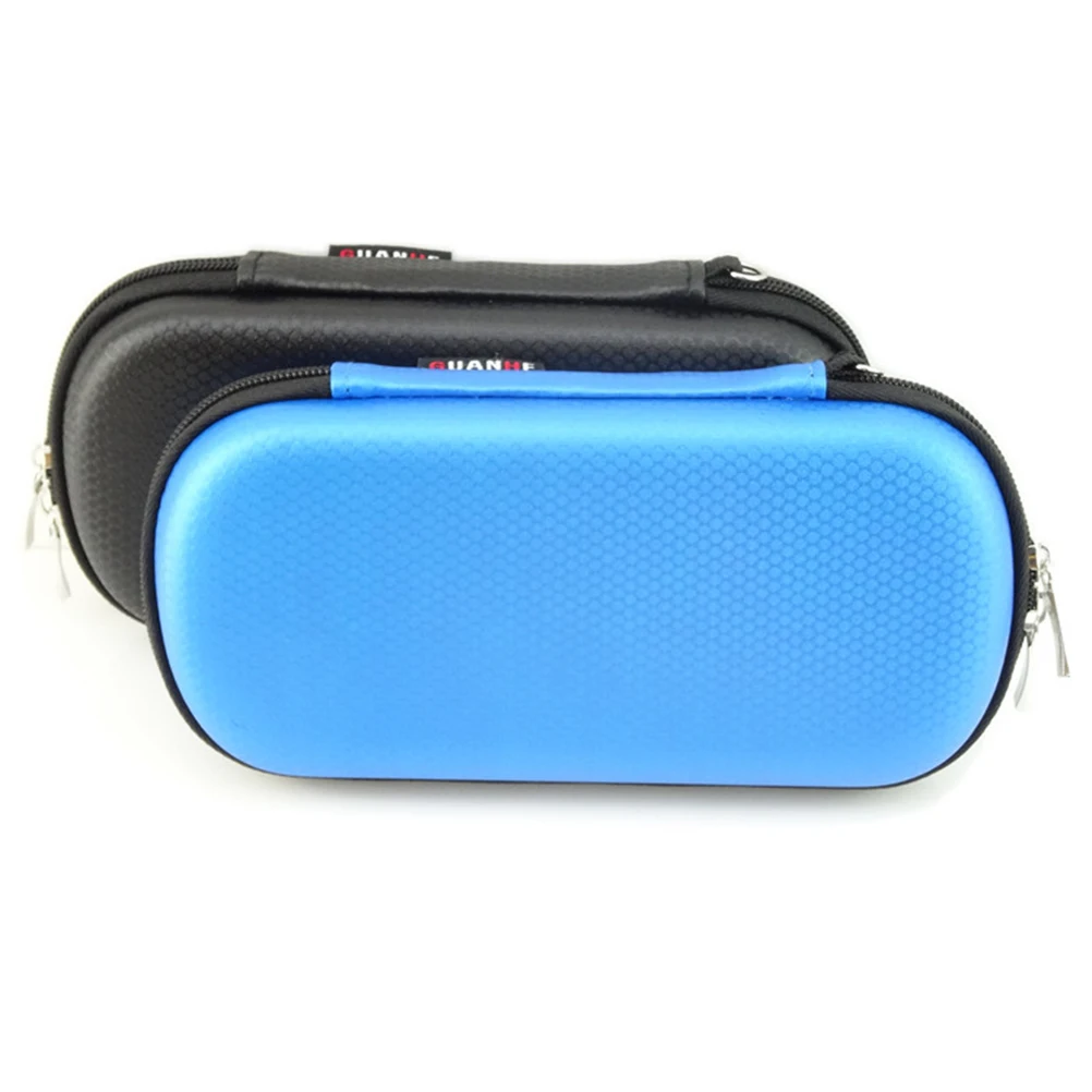 

Waterproof Portable EVA Oval Hard Drive Carrying Case Bag Pouch Shockproof Protective for Earphone USB SD Cards Power Bank Bag