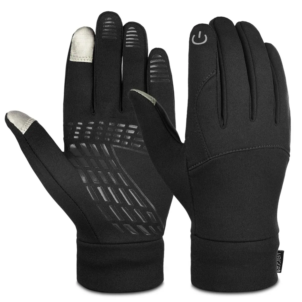 Vbiger Adult Winter Gloves Professional Outdoor Cycling Running Touch