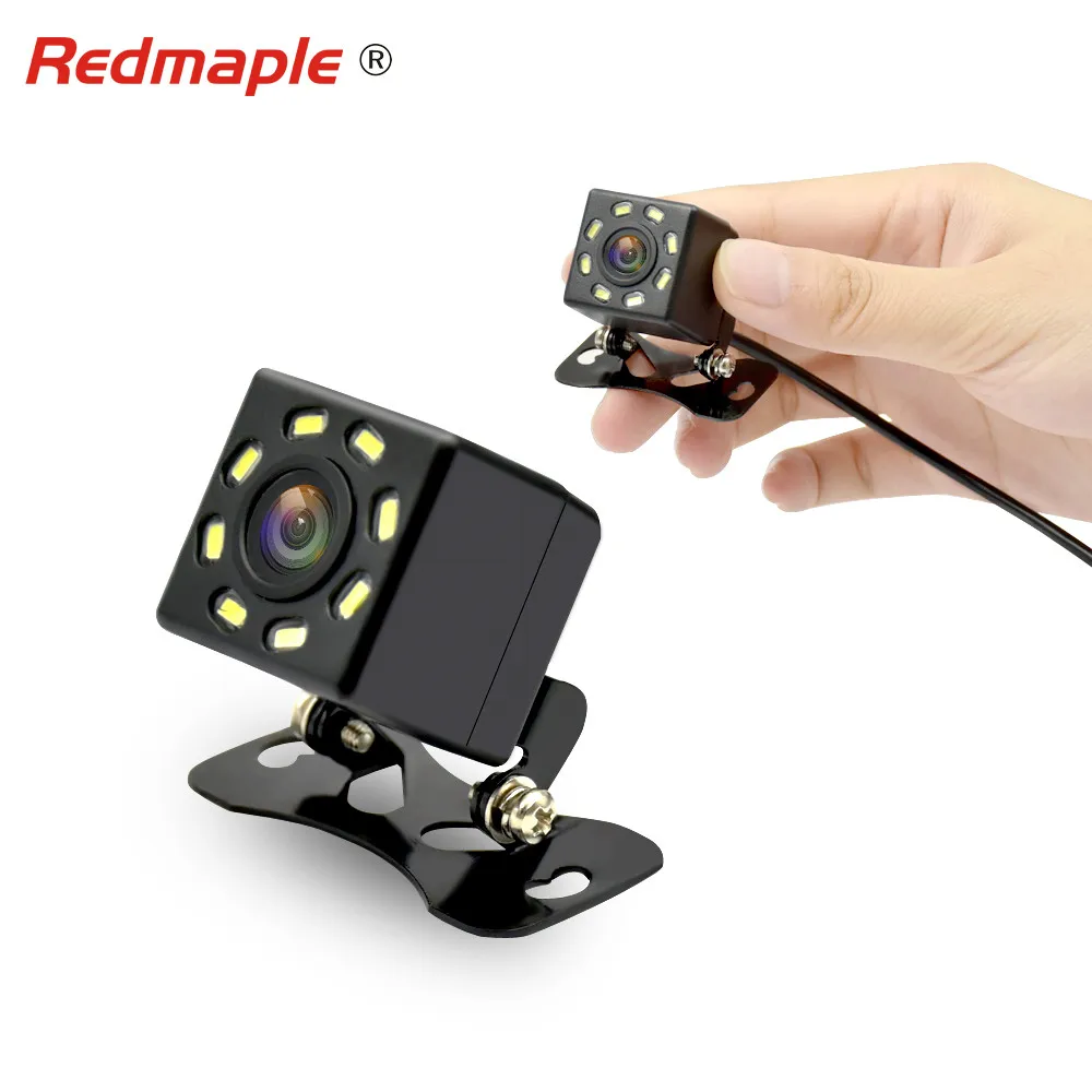 

8 LED Universal Car Rear view Camera Backup Parking Camera Waterproof Night Vision 170 Degree Wide View Reversing HD Image