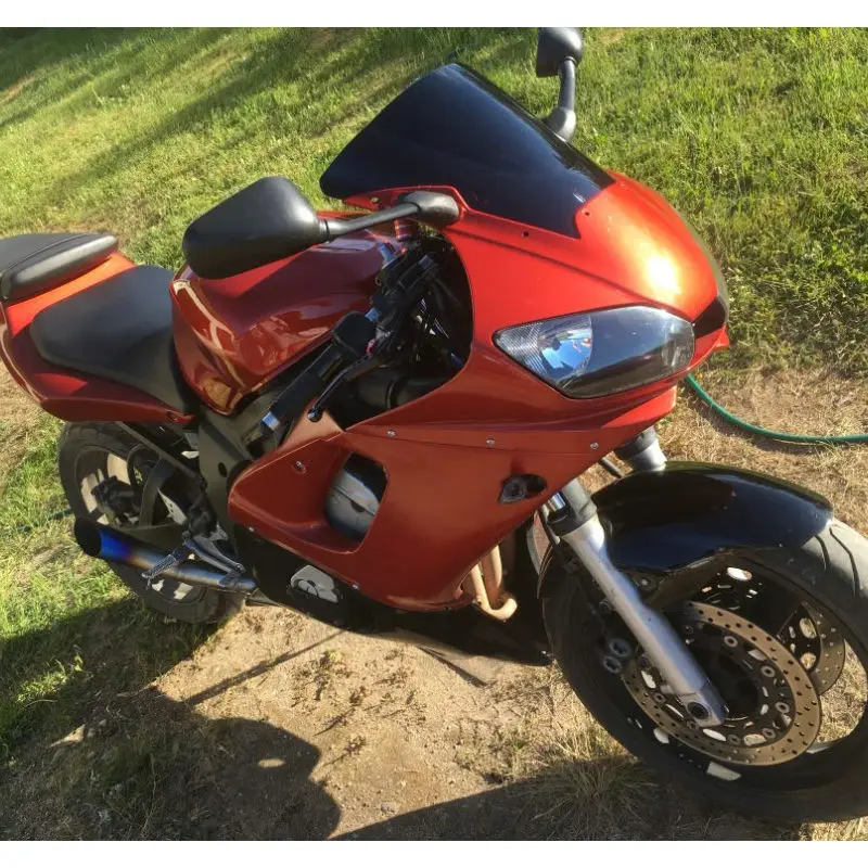 Ветровое стекло для стекла мотоцикла ветровое дефлекторы 1998 1999 2000 2001 Yamaha YZF 2002 R6 98