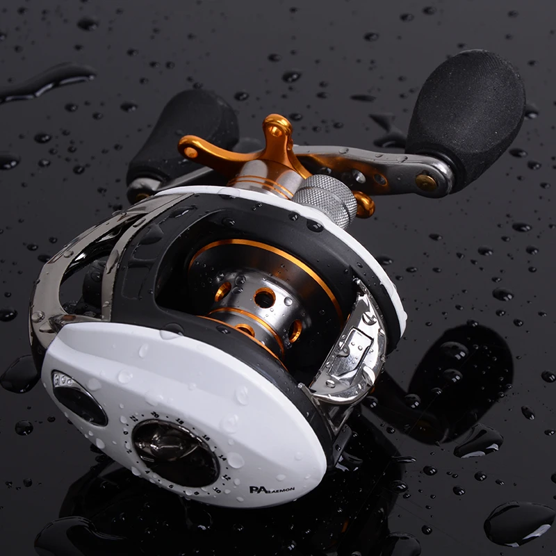

SHUNMIER Multi 10+1BB baitcasting reel Gear ratio 6.3:1 all-metal holder Dual Brake System fishing reel wheels pesca