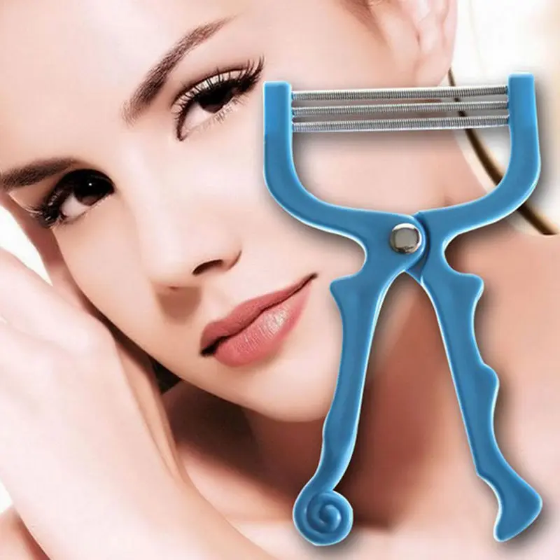 2017 Safe Handheld Face Facial Hair Removal Roller Threading Beauty Epilator Epi Roller Beauty Tool Random Hot Selling