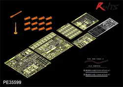 Realts Voyager модель 1/35 PE35599 Современный русский T-90 MBT основной (Для MENG TS-006)