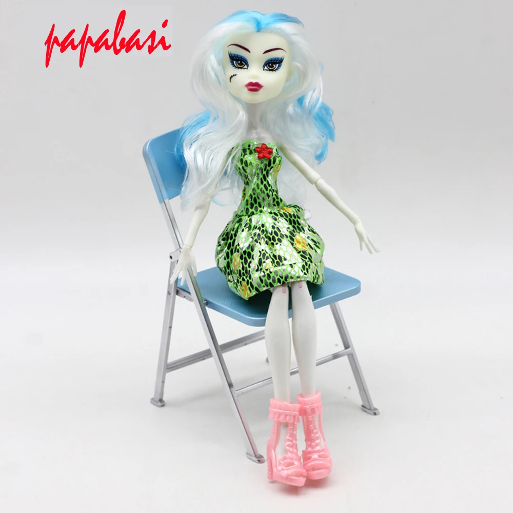 1pcs New style White Monster fun high Dolls Monster Moveable Joint Body Fashion dolls Girls font