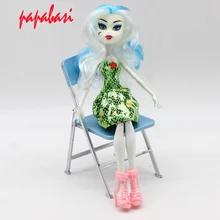 1pcs New style White Monster fun high Dolls Monster Moveable Joint Body Fashion dolls Girls font