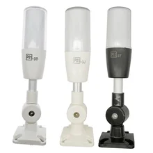 1 слой триколор складной 24 v светодиодная сигнальная лампа светодиодный сигнал 24 V светящаяся башня