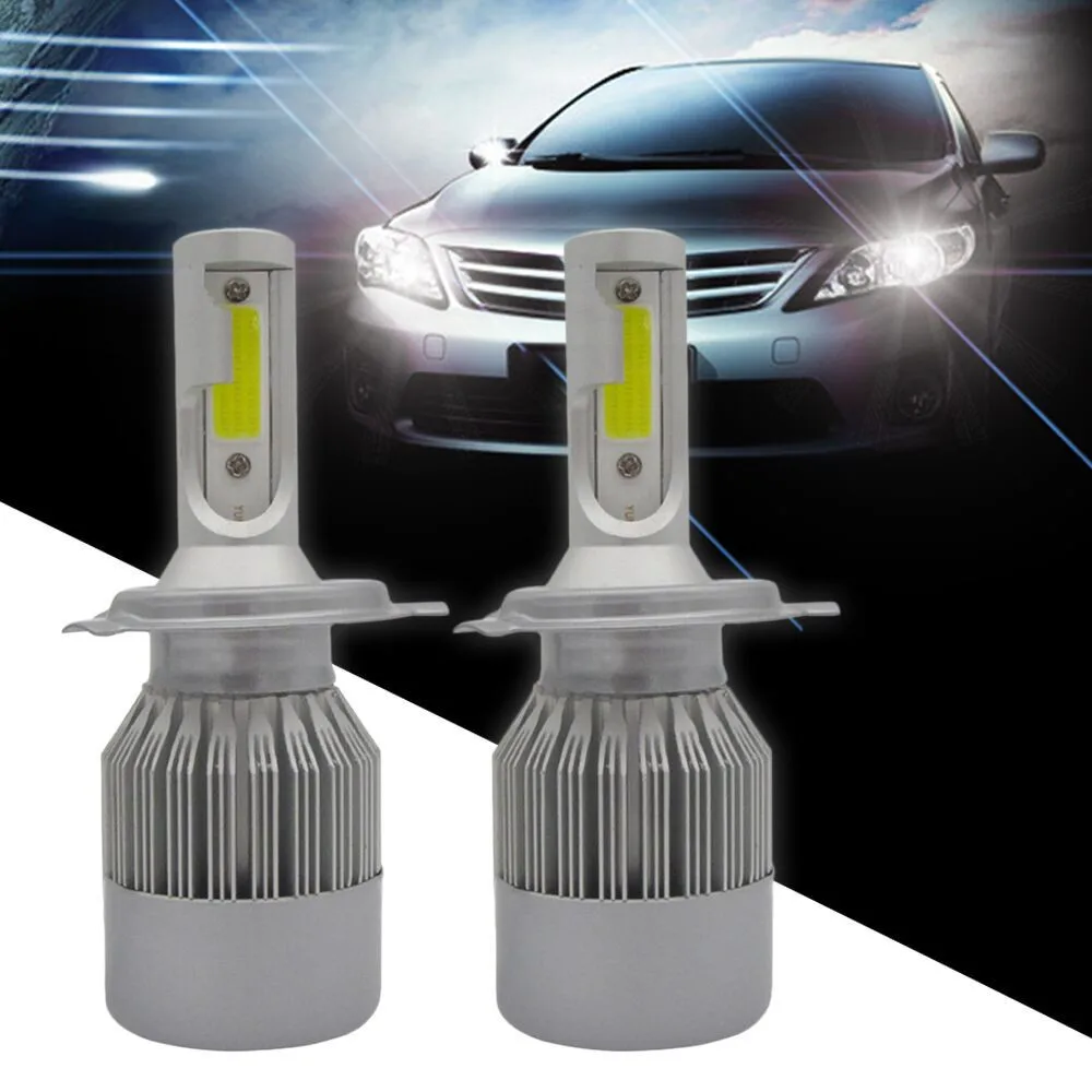 

NEW COB H4 HB2 9003 108W DC 9-32V 16200LM LED Headlight Kit Hi/Lo Power Bulbs Car LED Headlight 6000K Whiteled lamp for auto