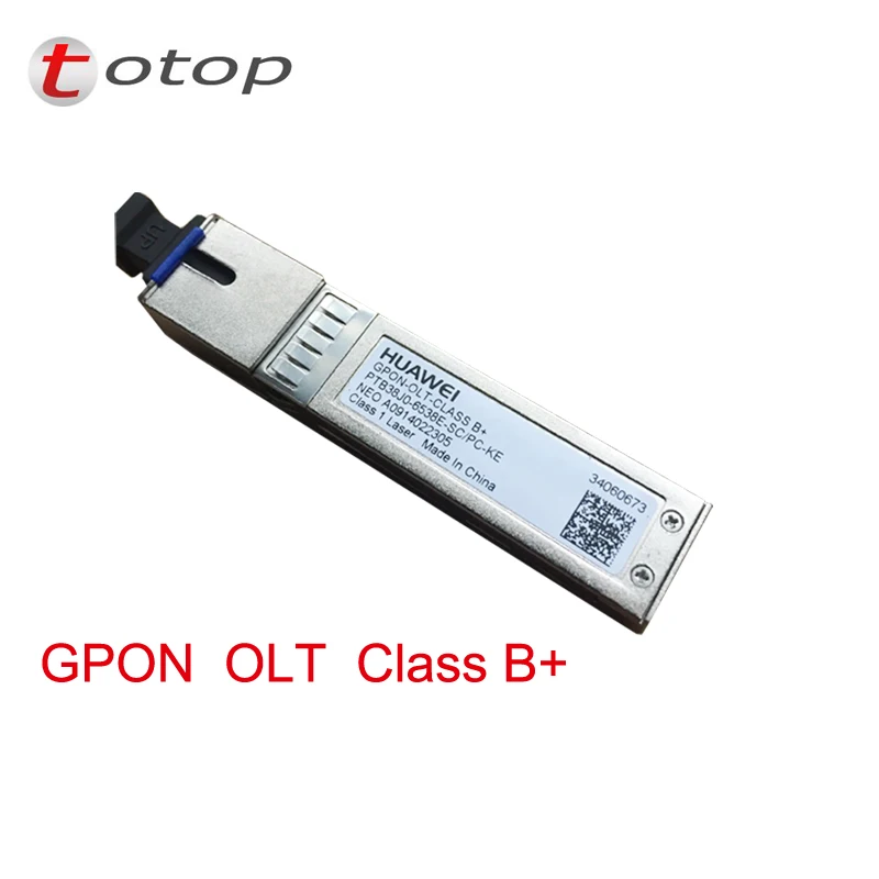 Оригинальный Новый хуавэй GPON OLT класса B + SFP модули, PTB38J0-653E-SC/PC для GPBD, GPFD карты