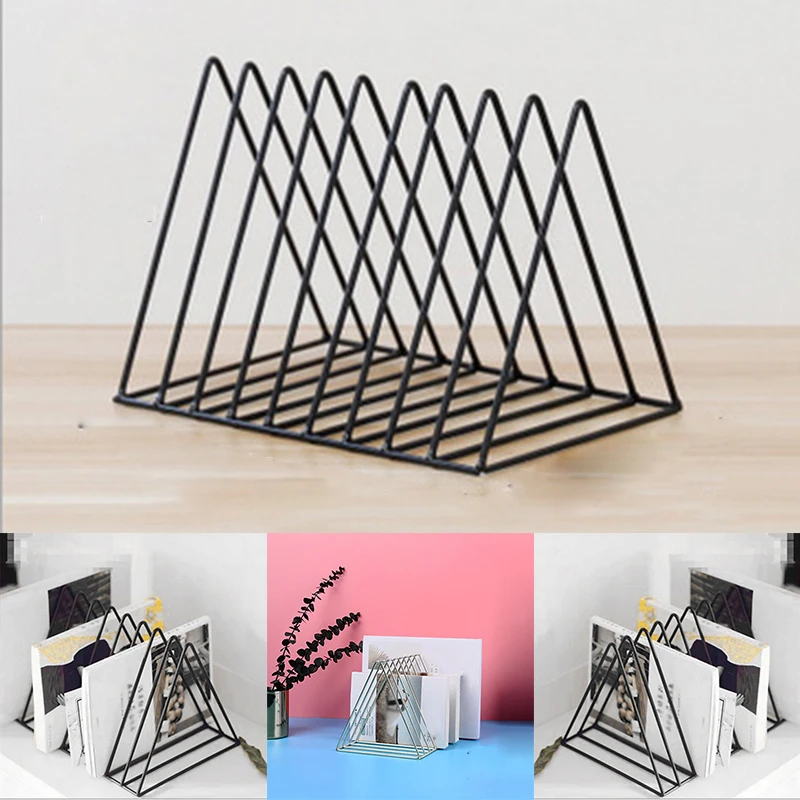 تخزين الحديد رف المنزلية سطح المكتب مجلة مكتب المدرسة ملف إدارة حالة 26*17.8*18.5 سنتيمتر