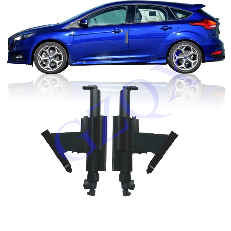 CAPQX Форсунка омывателя фар для Ford Focus MK3 2012 2013 налобный фонарь распылитель воды Форсунка струйный кронштейн BM51-13L014-AC