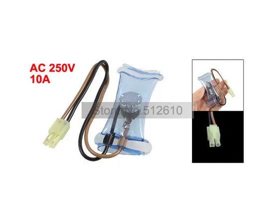 

Best Promotion Wholesale Price PST-3 N8 2 Pin Connectors -7C Refrigerator Defrost Thermostat Switch AC 250V 10A 5PCS