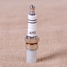 CITALL Metal Spark Plug A7TC 10mm for GY6 50cc 70cc 90cc 125cc 150cc Scooter ATV Quads Go Kart Dirt Bike Moped QMI157 QMI152 QMJ