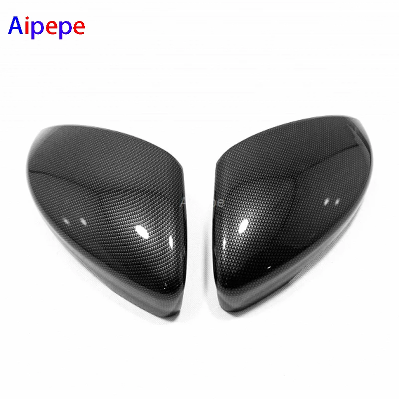 

For Volkswagen Arteon 2010-2017 ABS Exterior Trim Car Rearview Mirror Rain Board Water Rainproof Eyebrow Cover Side Shield 2pcs