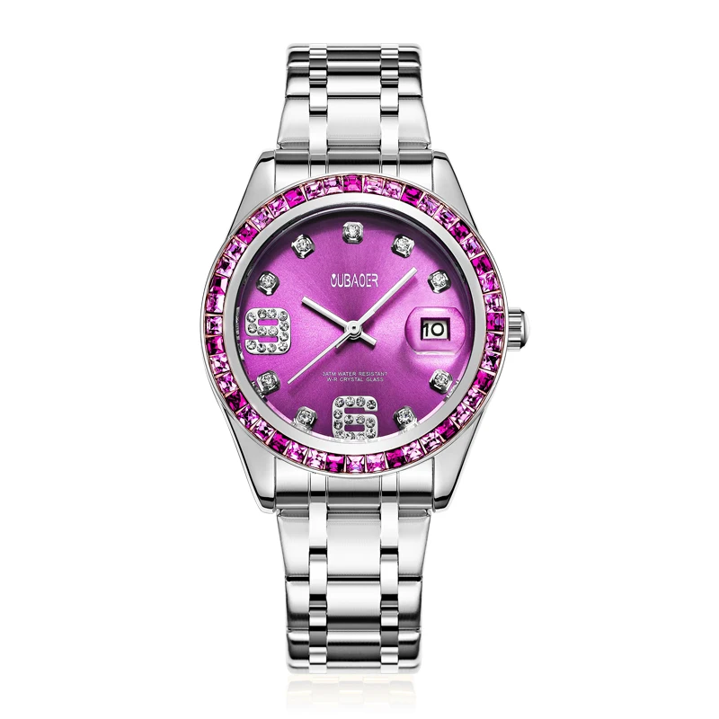 

Relogio Feminino 2019 Luxury Watches for Women Waterproof Calendar Quartz Watch Woman Crystal Zircon Clock Relojes Mujer Moda