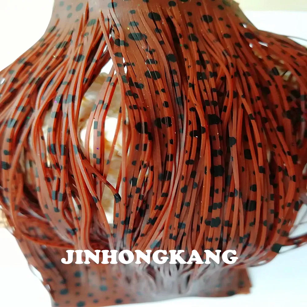 Fishing Lure Silicone Skirt Layers,Silicone Skirt Material for Tackle