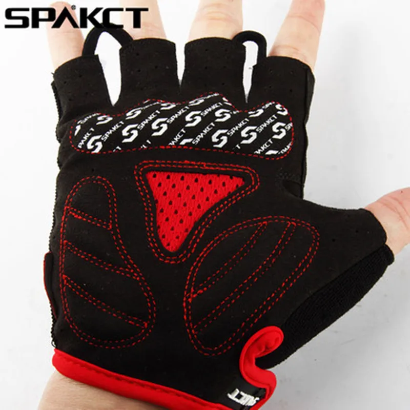 SPAKCT Short Finger Half Finger Cycling Gloves-Skeleton Black SPAKCT Short Finger Half Finger Cycling Gloves-Skeleton Black
