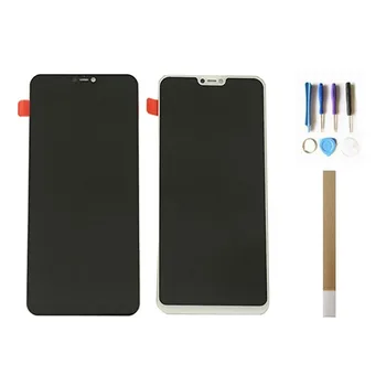 

For Vivo Y85 LCD Display With Touch Sensor Digitizer Assembly Black White Color With Tools Tape