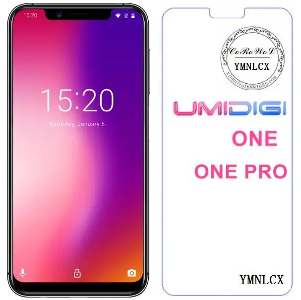 

UMIDIGI ONE Tempered Glass 100% Premium 9H Screen Protector Film Accessories For UMIDIGI ONE PRO Phone Explosion proof glass