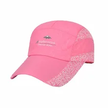 Мужская и женская быстросохнущая дышащая Спортивная Кепка s Солнцезащитная бейсбольная кепка для бега шапки для рыбалки уличная Кепка для кемпинга и велоспорта
