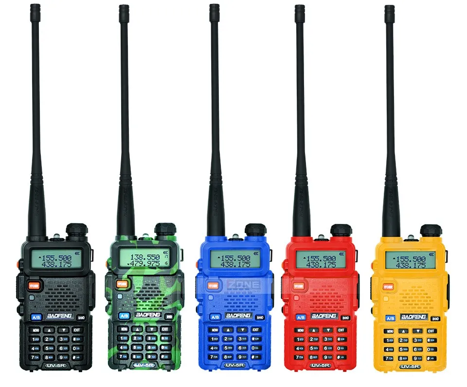 2 шт. Baofeng UV-5R рация UV5R CB радиостанция 5 Вт 128CH VHF UHF Двухдиапазонная UV 5R двухсторонняя рация для охотничьих радиоприемников