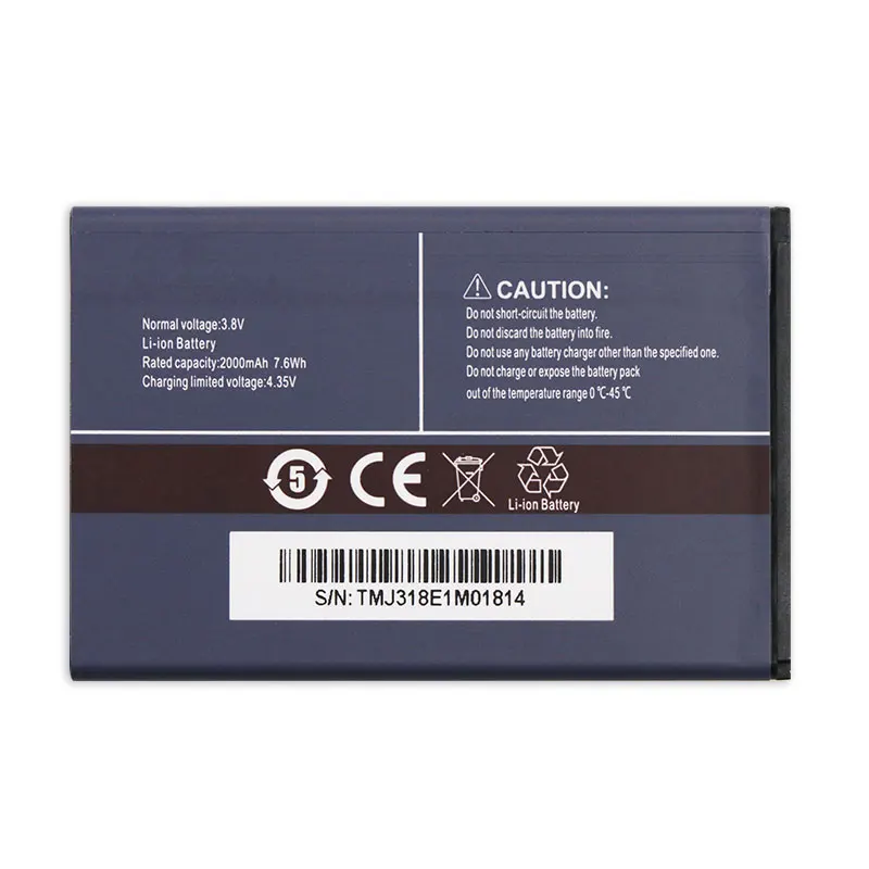 DyGod-2000mAh-Battery-for-Cubot-J3-High-Quality-mobile-phone-Replacement-Accessory-Accumulators-Battery