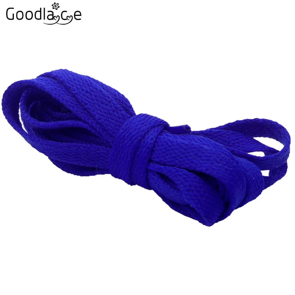 8mm Wide of Flat Shoelaces Shoe Laces for  Sneakers Sport Shoes 24 Colors 80cm / 100cm / 120cm / 140cm / 160cm