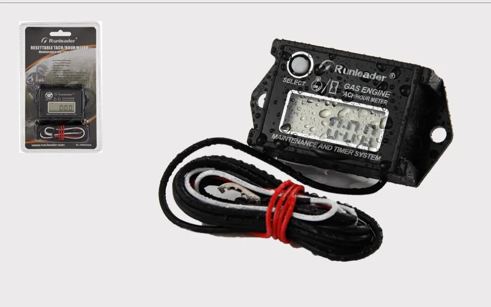 Индуктивный Tach счетчика для бензинового двигателя мотоцикла морской снегоход гидроцикл цепная пила Моторная Лодка ATV Ван