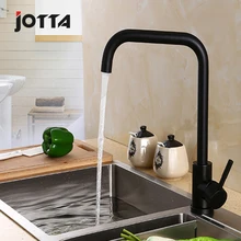 304 stainless steel cold and hot washbasin single hole black retro washbasin faucet sink faucet