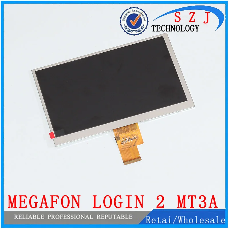 

Original 7'' inch LCD Display Megafon Login2 MT3A Login 2 LCD Display screen panel Matrix Digital Replacement Free Shipping