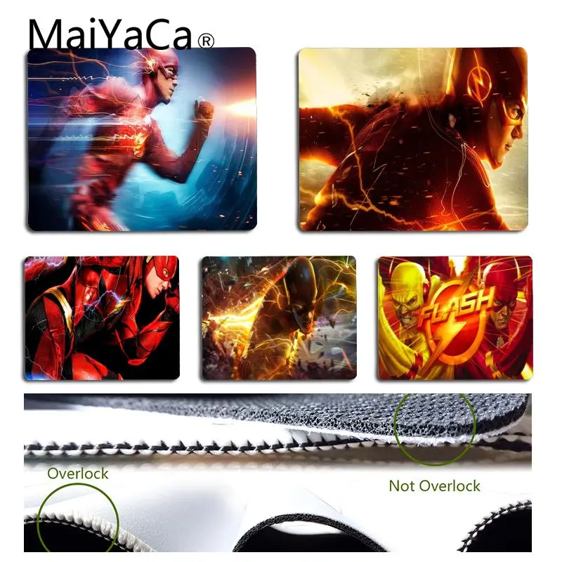

MaiYaCa New Designs The Flash Office Mice Gamer Soft Mouse Pad Gamer Speed Mice Retail Small Rubber Mousepad