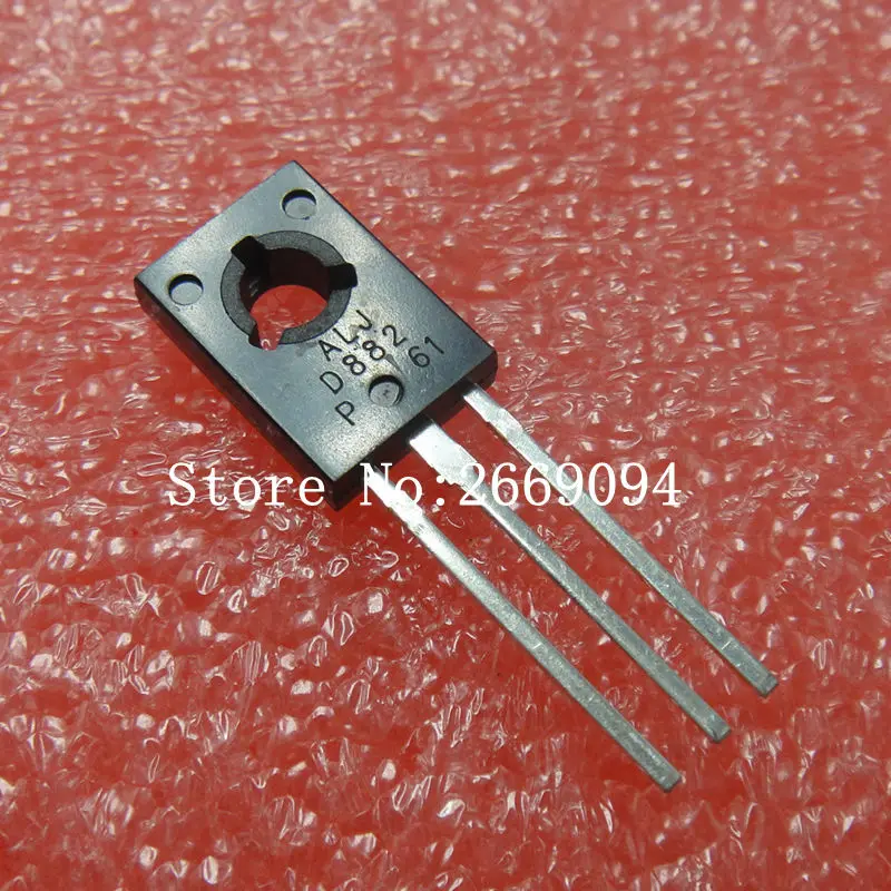 20 Pcs/lote Triode Transistor D882 2SD882 3A/40 V NPN transistorin