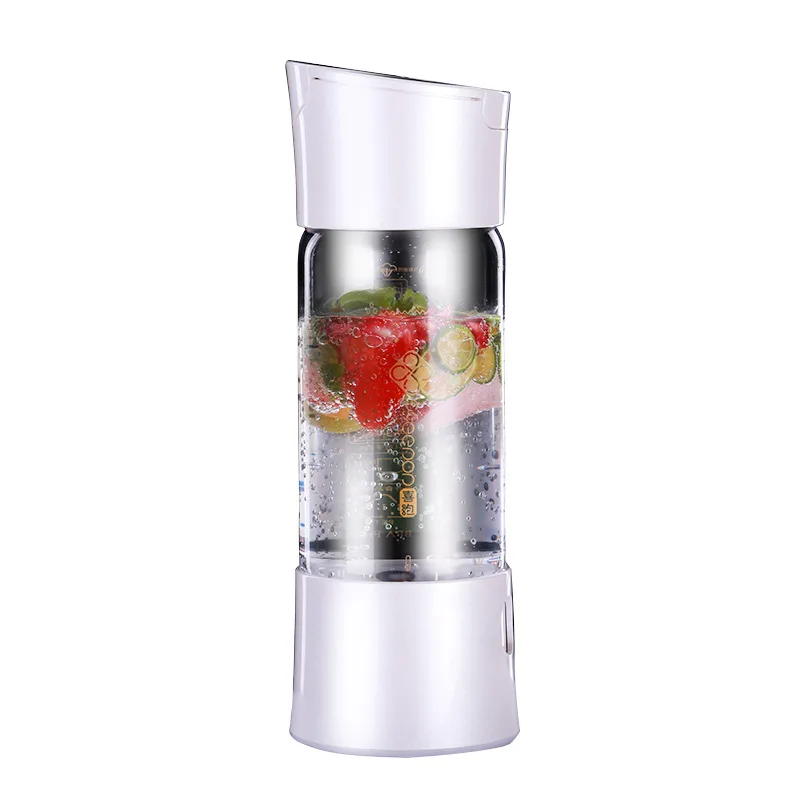 

White 500ML Portable Soda Water Machine with Spray Operation Function DIY Cocktail Soda Maker homemade CO2 Bubble Water Machine