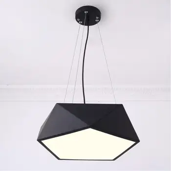 

dimmable LED Aluminium irregular round Pendant Lights Lamps Bedroom Dining Room Study Living Room LED Dimming hanging light