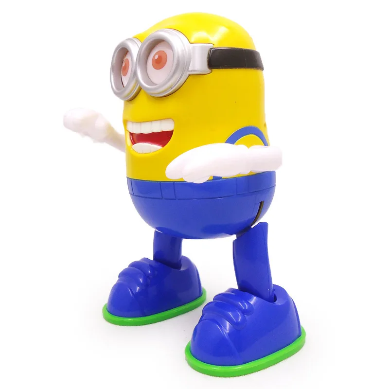 NEW! Despicable Me Minion Dancing Musical Llight Electronic Toys Minions Action Figure Toys Doll Kids Christmas Gift Glow Toys