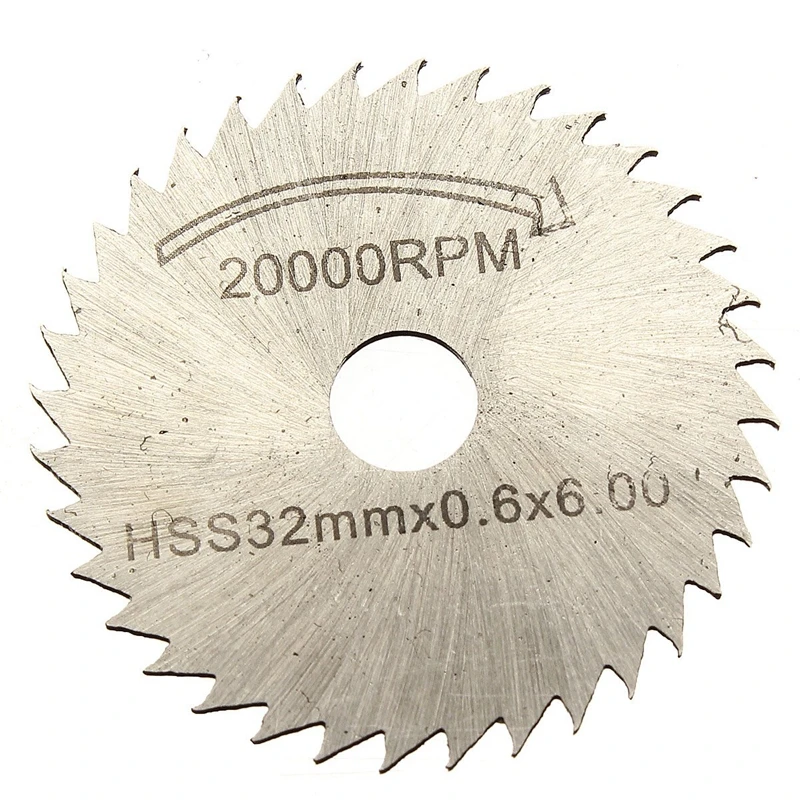 

Kits of 6 pcs HSS Saw Blade Circular Drive Decoupe Dent For Dremel Rotary Tool