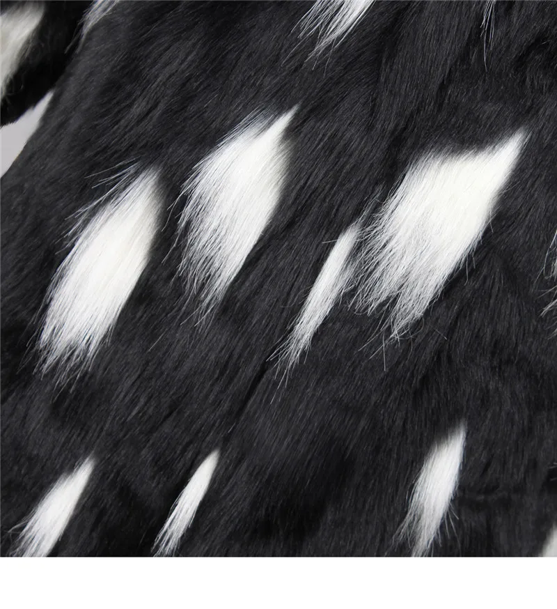 Fashion Europe and the United States popular faux fur suit collar long coat fur coat male 2018 autumn and winter new (9)