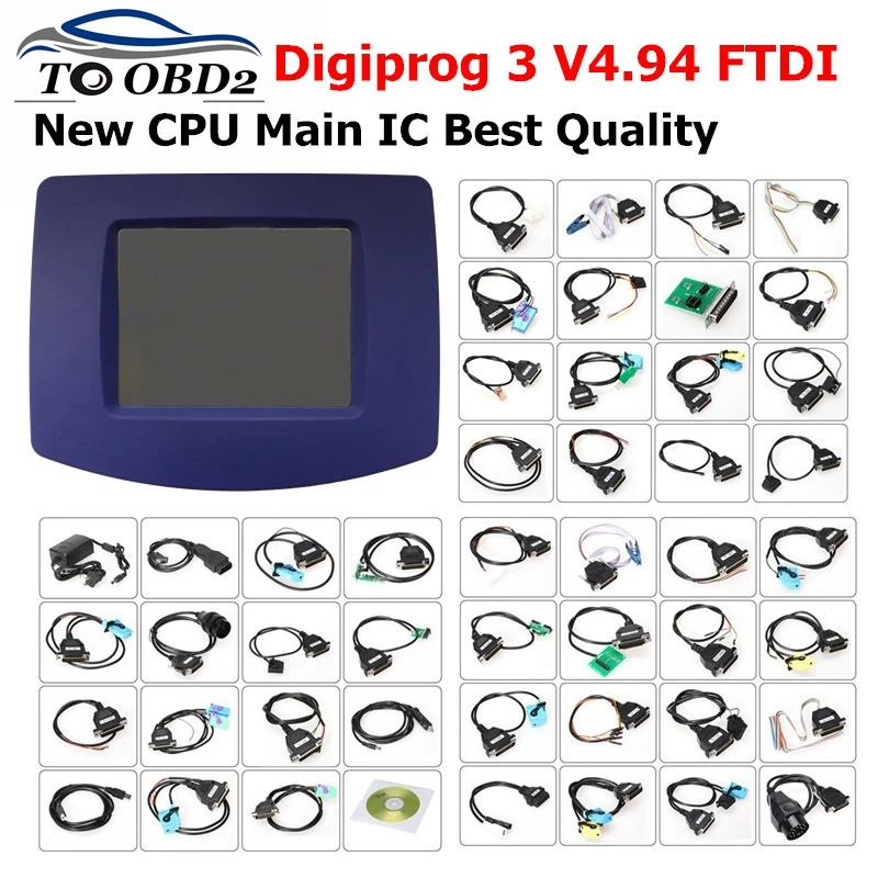 

Best Quality Digiprog 3 V4.94 Programmer Tool Digiprog3 FTDI New Original CPU&IC Digiprog iii Applicable For Multi-Cars